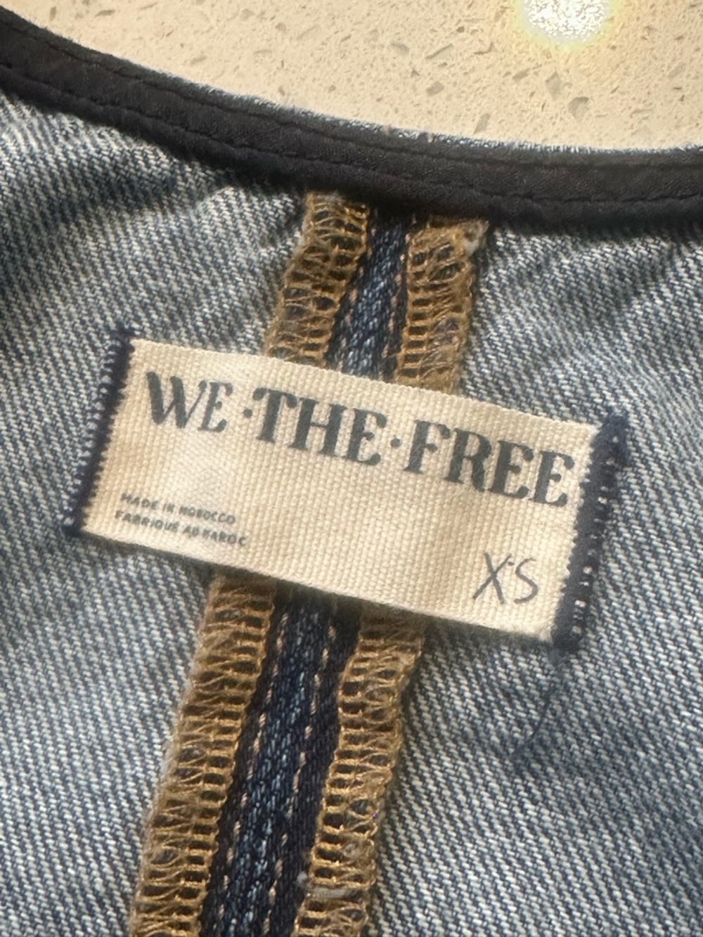 We the Free by Free people high roller denim blue jumpsuit / EUC, no flaws! - Picture 6 of 16